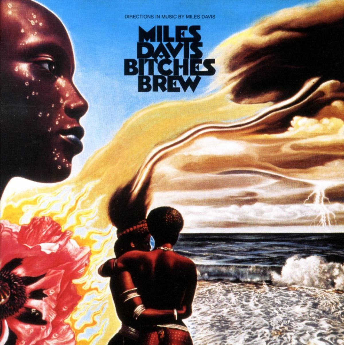 Miles Davis “Bitches Brew” CD cover art