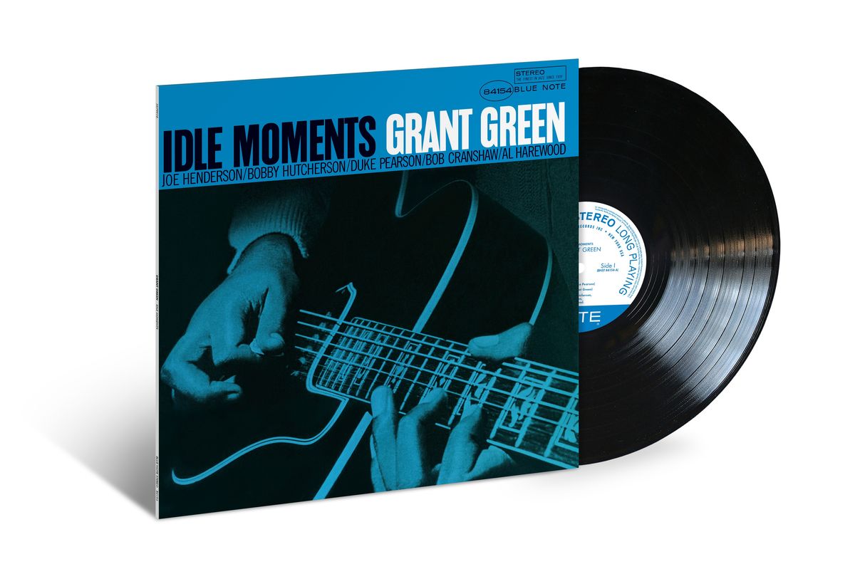 Grant Green “Idle Moments” (Blue Note Classic Vinyl Edition) LP cover art