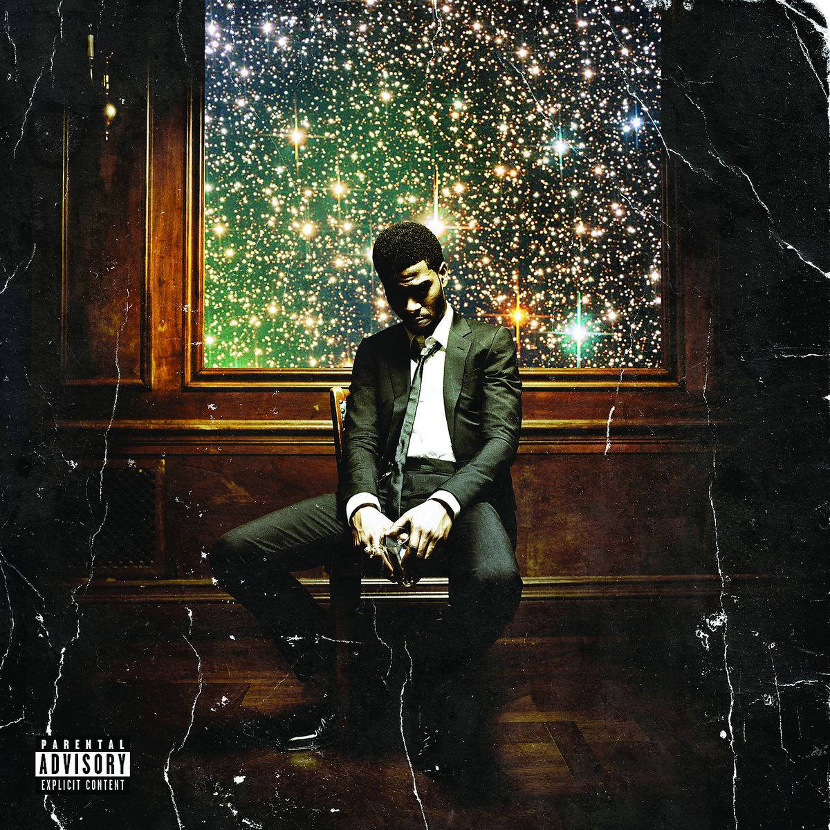 Kid Cudi “Man on the Moon II: The Legend of Mr. Rager” CD cover art