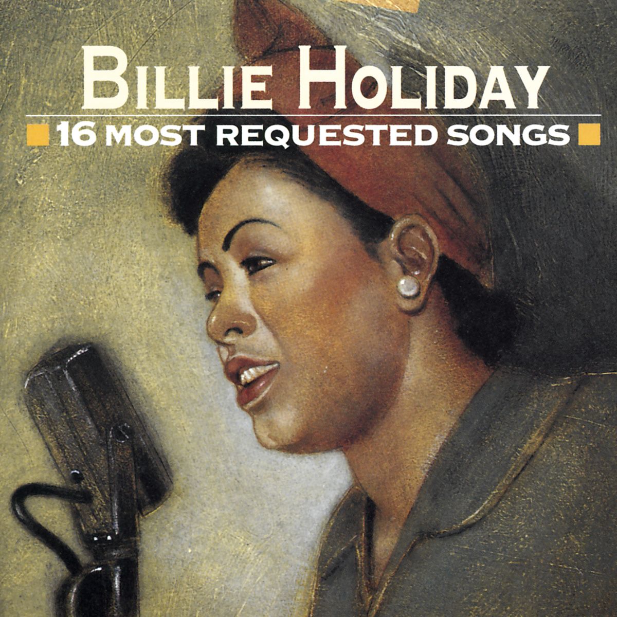 Billie Holiday “16 Most Requested Songs” CD cover art