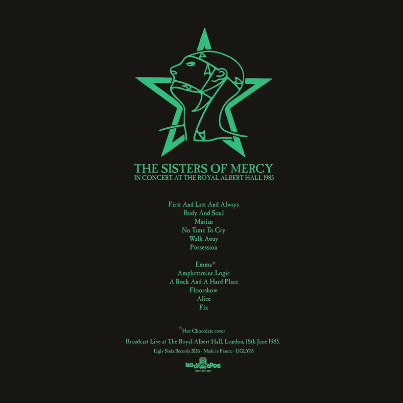 The Sisters of Mercy “In Concert at the Royal Albert Hall 1985” LP
