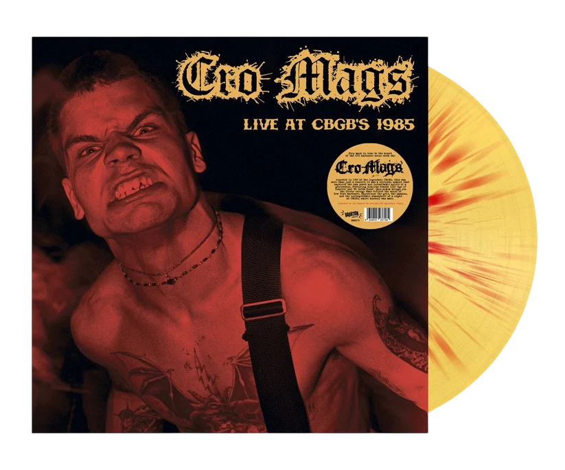 Cro-Mags "Live At CBGB's 1985" LP