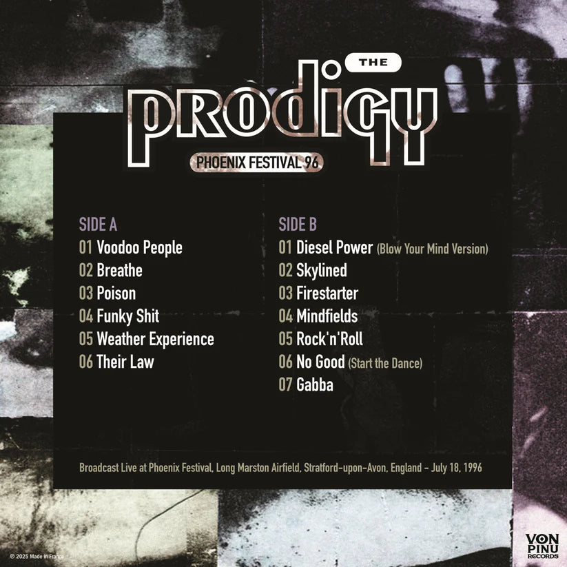 Prodigy “Phoenix Festival 96” LP