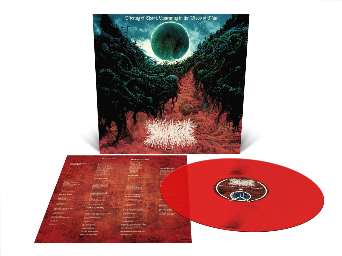 Swampbeast “Offering of Chaos, Lamenting in the Blood of Man" LP