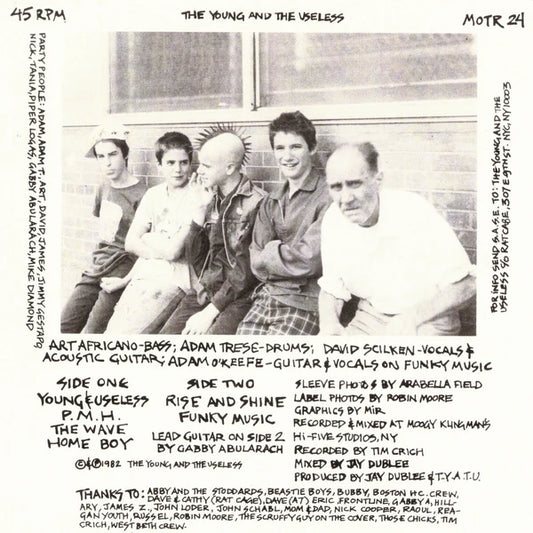 Young and the Useless "Real Men Don't Floss" 7"