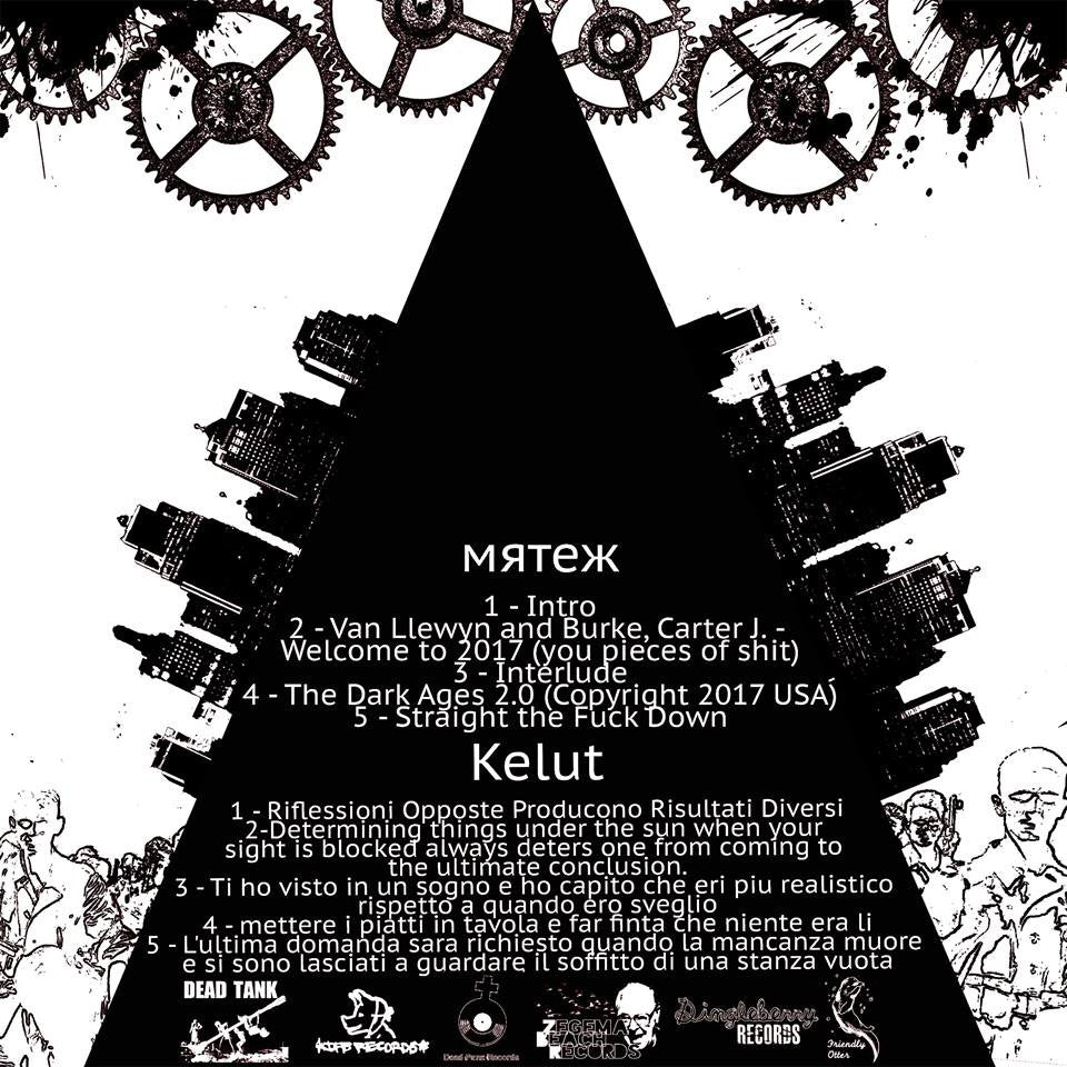 Mrtex / Kelut split LP