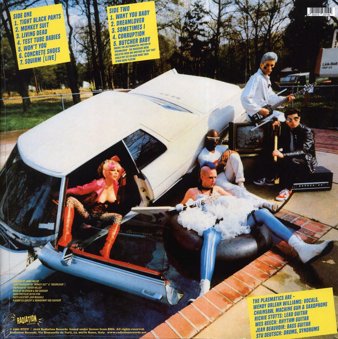 Plasmatics "New Hope For The Wretched" LP