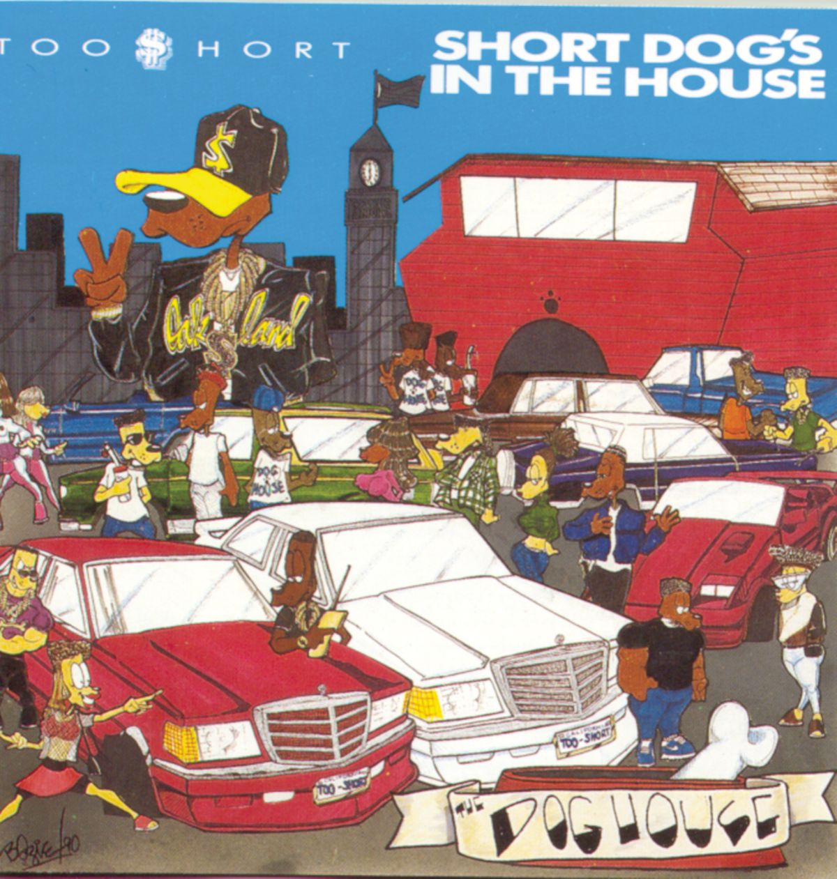 Too $hort “Short Dog's in the House” CD cover art