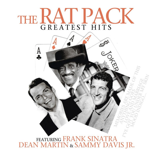 Sinatra / Martin / DAVIS “Rat Pack-greatest Hits” LP cover art