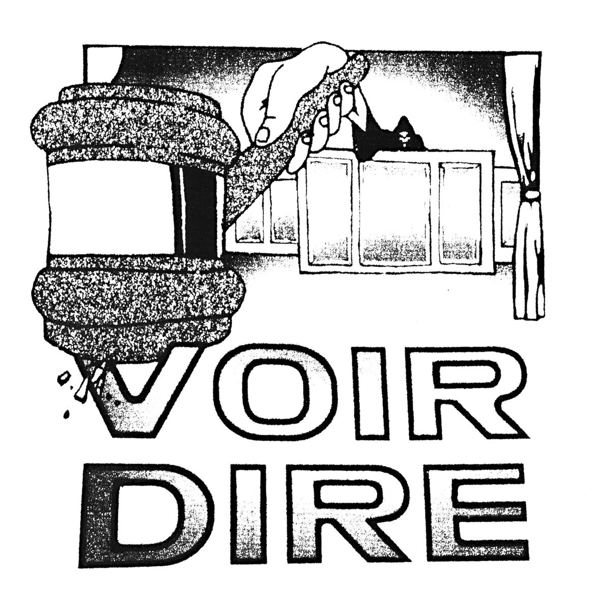 Earl Sweatshirt & The Alchemist “Voir Dire” CD cover art