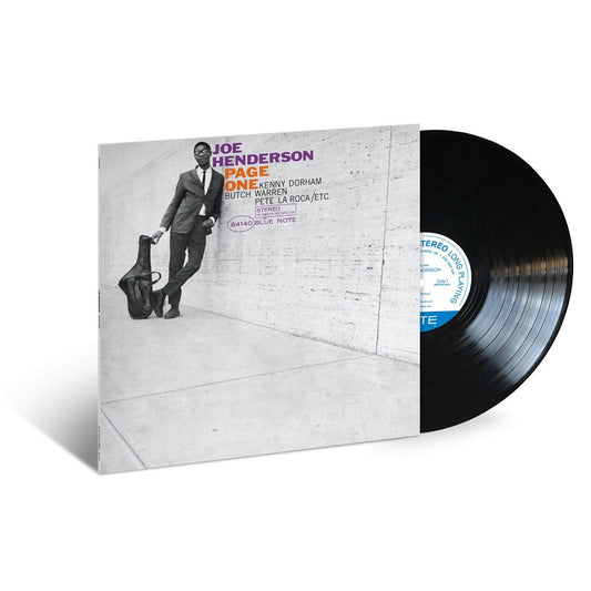 Joe Henderson “Page One” (Blue Note Classic Vinyl Edition) LP cover art