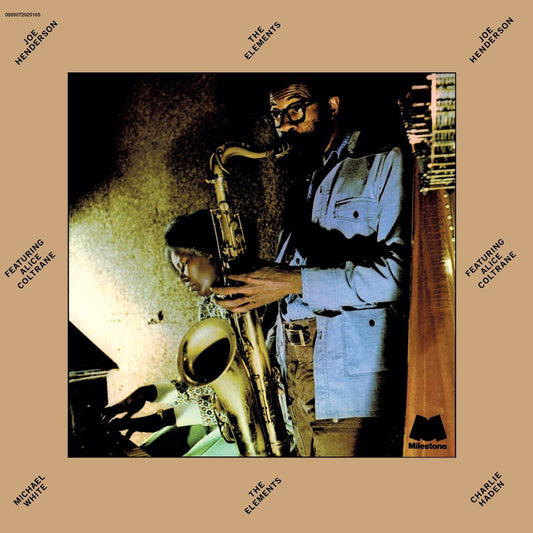 Joe Henderson / Alice Coltrane “Elements” LP cover art