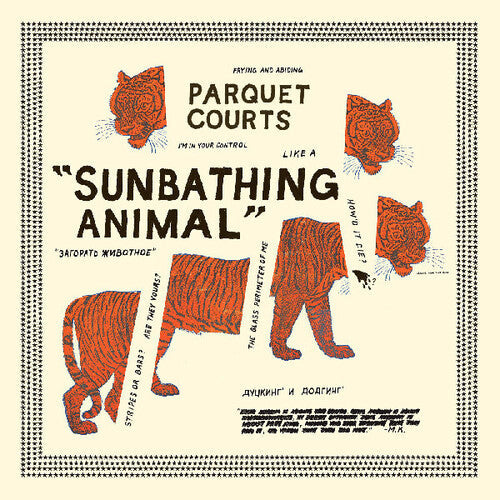 Parquet Courts - Sunbathing Animal LP cover art