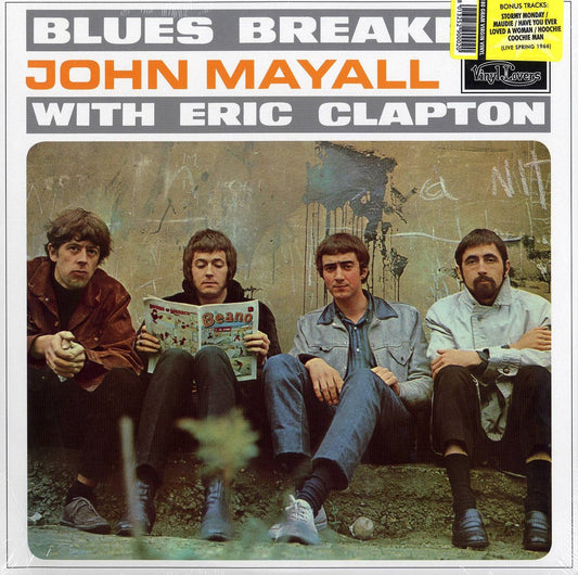 JOHN Mayall “With Eric Clapton” LP cover art