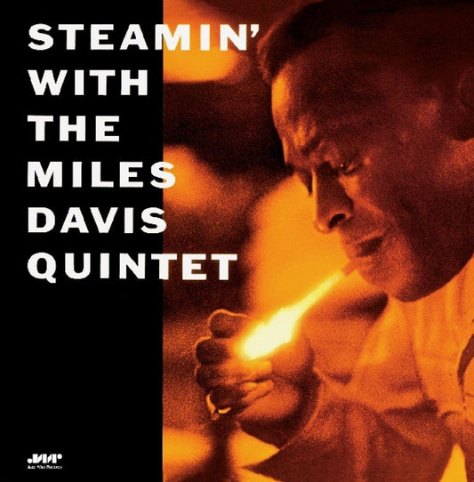 MILES Quintet DAVIS “Steamin” LP cover art