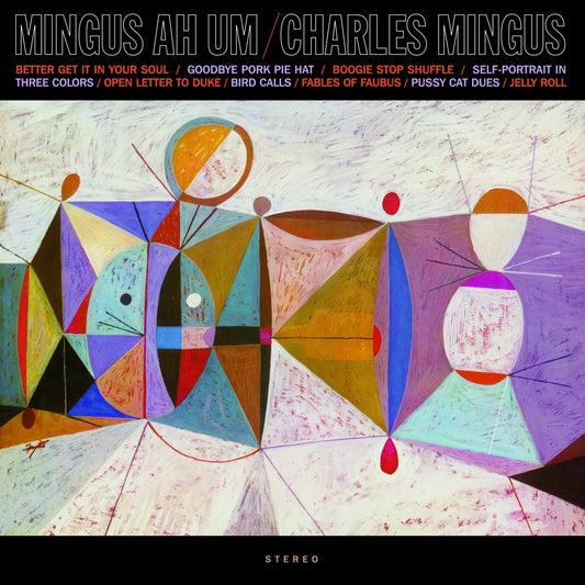 Charles Mingus “Ah Hum” (Limited/180g/SOLID Blue Vinyl) LP cover art