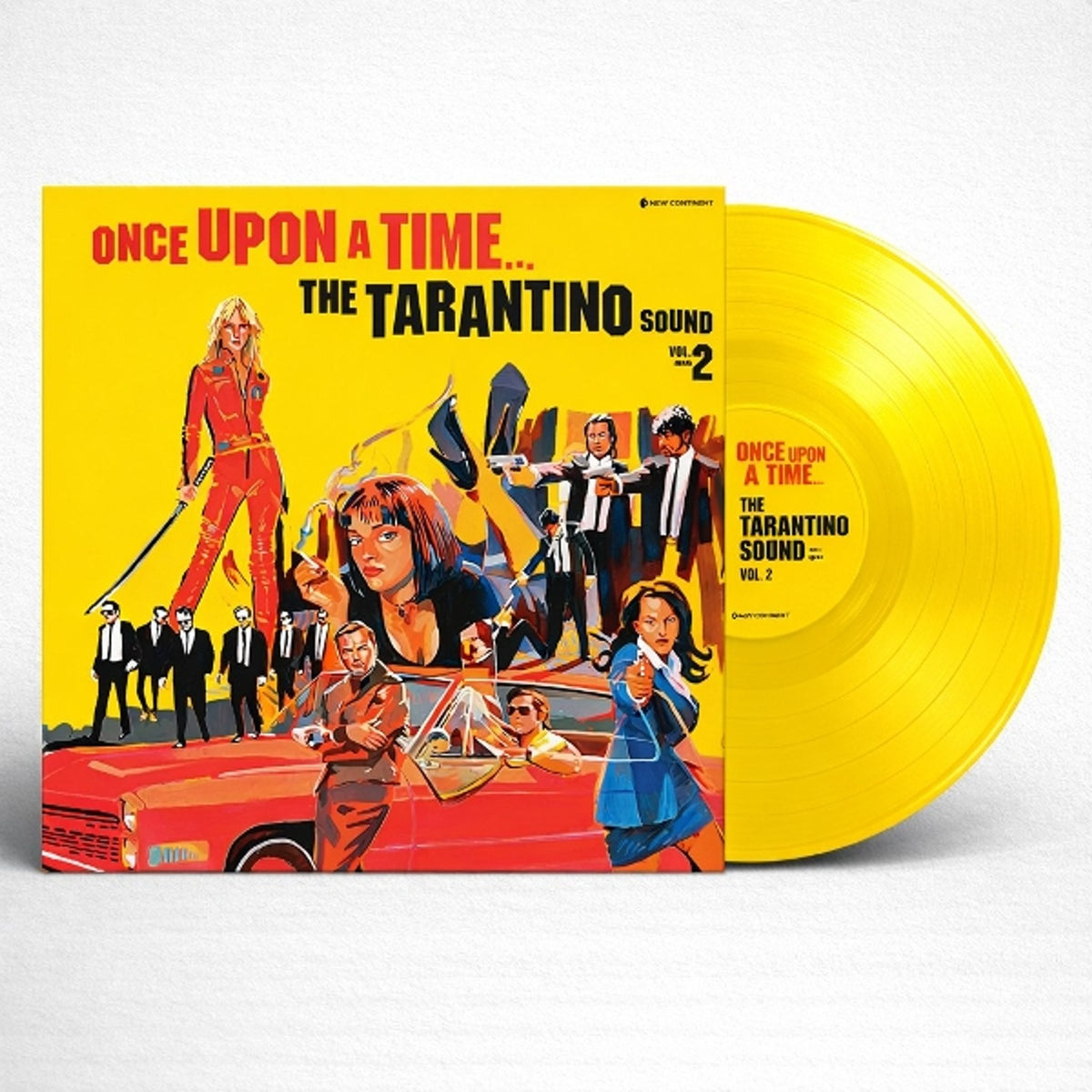 Various Artists “Once Upon A Time… The Tarantino Sound Vol. 2” LP album cover