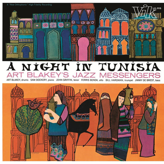 Art Blakey & the Jazz Messengers “Night in Tunisia” (180g) LP cover art