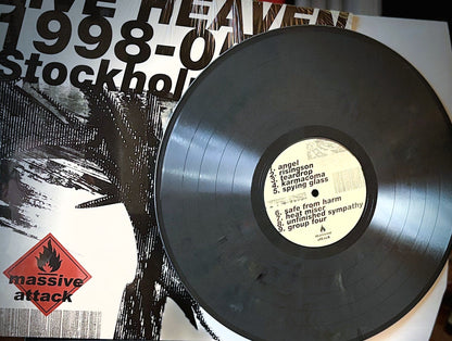 Massive Attack  "Live Heaven - Stockholm, Sweden 1998" LP