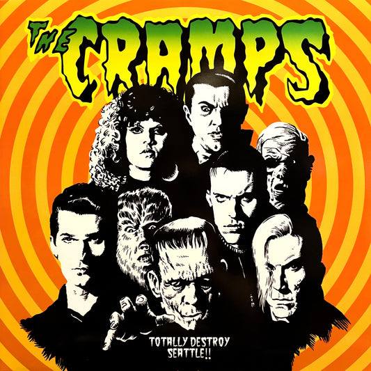 Cramps "Totally Destroy Seattle!!" LP