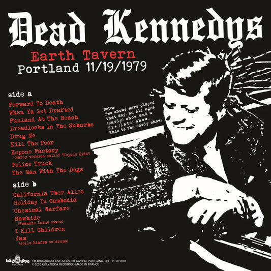 Dead Kennedys “Earth Tavern: Portland 11/19/1979” LP
