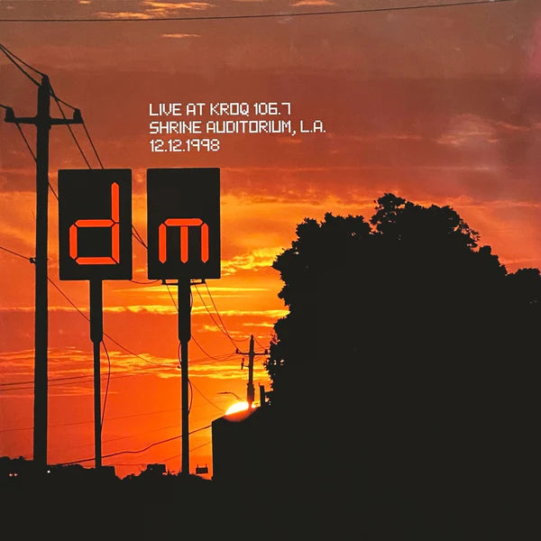 Depeche Mode "Live At KROQ 106.7, Shrine Auditorium 12/12/1998" LP