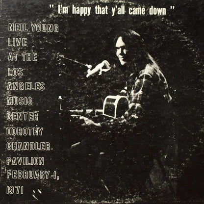 Neil Young "Dorothy Chandler Pavilion, 1971" LP