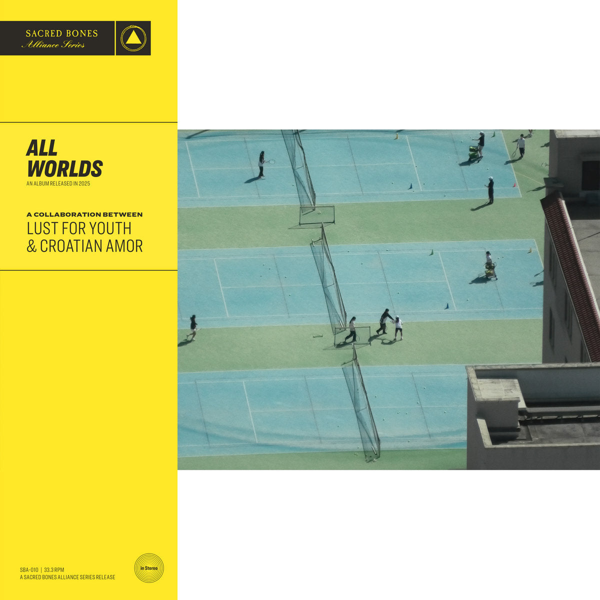 Lust For Youth and Croatian Amor "All Worlds" LP