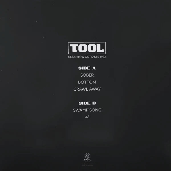 Tool "Undertow Outtakes 1992" LP