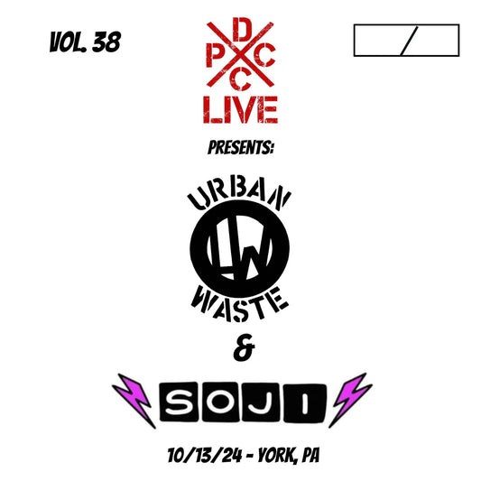 Urban Waste and Soji "DCxPC Live Vol. 38" LP